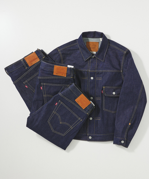 Levi's(リーバイス)の「【L30】LEVI’S(R)/リーバイス(R) 別注 501(R) セルビッジ リジッド(デニムパンツ・メンズ・ネイビー・29/30/31/32/33/34/36/38)」の4枚目の写真