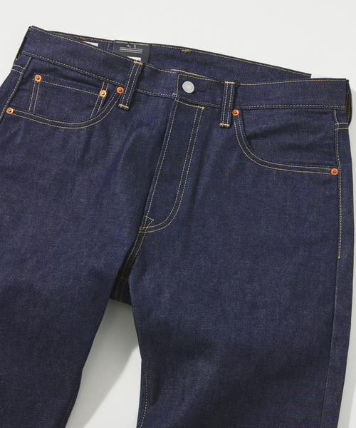 Levi's(リーバイス)の「【L30】LEVI’S(R)/リーバイス(R) 別注 501(R) セルビッジ リジッド(デニムパンツ・メンズ・ネイビー・29/30/31/32/33/34/36/38)」の8枚目の写真