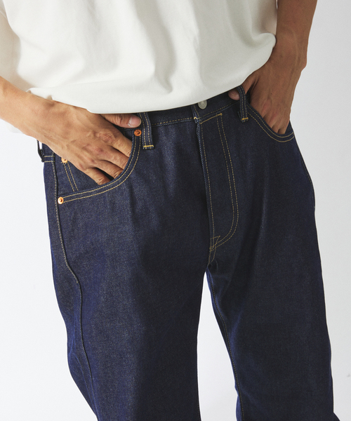 Levi's(リーバイス)の「【L30】LEVI’S(R)/リーバイス(R) 別注 501(R) セルビッジ リジッド(デニムパンツ・メンズ・ネイビー・29/30/31/32/33/34/36/38)」の3枚目の写真
