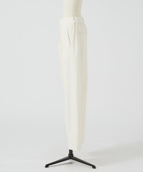 DESIGNWORKS（デザインワークス）の「2WAYストレッチワイドパンツ（その他パンツ・レディース・ホワイト/ブラック・36/38）」の15枚目の写真