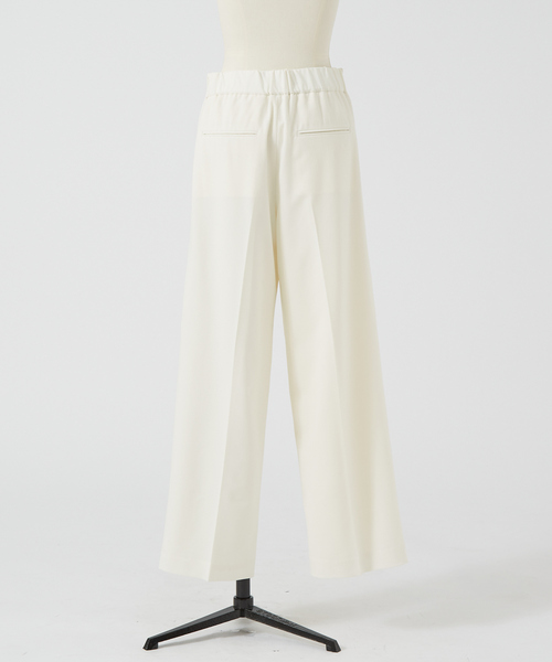 DESIGNWORKS（デザインワークス）の「2WAYストレッチワイドパンツ（その他パンツ・レディース・ホワイト/ブラック・36/38）」の16枚目の写真