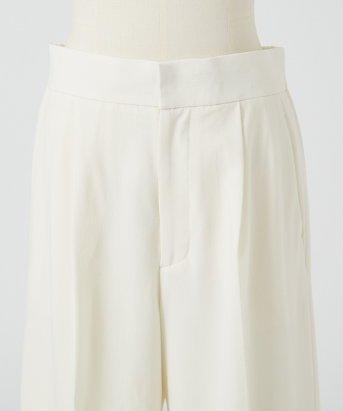 DESIGNWORKS（デザインワークス）の「2WAYストレッチワイドパンツ（その他パンツ・レディース・ホワイト/ブラック・36/38）」の19枚目の写真