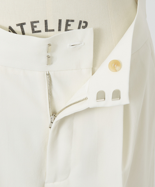 DESIGNWORKS（デザインワークス）の「2WAYストレッチワイドパンツ（その他パンツ・レディース・ホワイト/ブラック・36/38）」の21枚目の写真