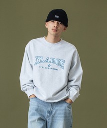 XLARGE グレー スウェット トレーナー XLARGE トレーナー スウェット XLARGE(エクストララージ) LOGO