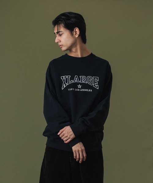 BRIDGE LOGO CREWNECK SWEATSHIRT（スウェット）｜XLARGE（エクストラ