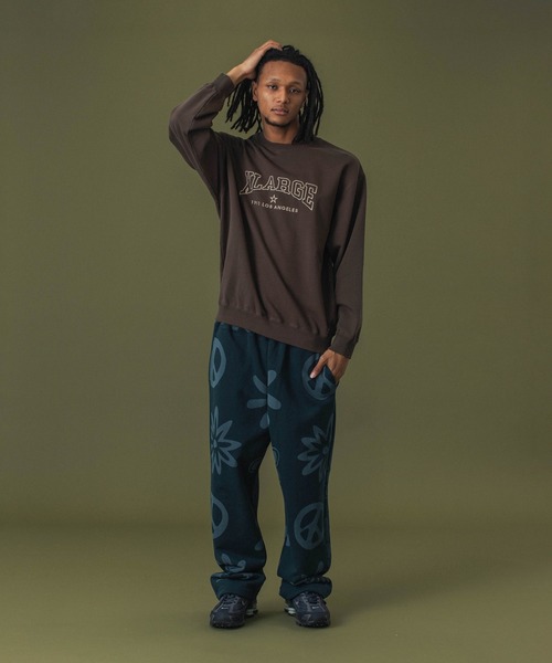 セール】BRIDGE LOGO CREWNECK SWEATSHIRT（スウェット）｜XLARGE