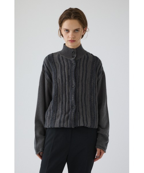 RIM.ARK（リムアーク）の「Different surfaces knit CD ディファレント