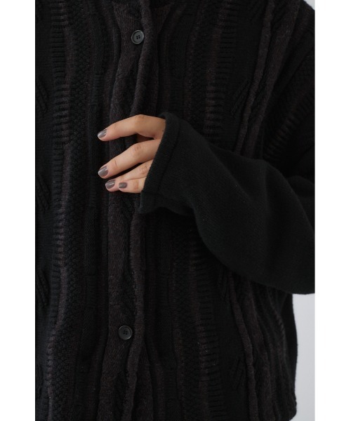 RIM.ARK（リムアーク）の「Different surfaces knit CD ディファレント