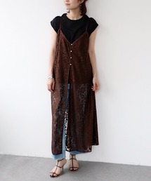 Jines（ジネス）の「レース2wayキャミワンピース（ワンピース）」