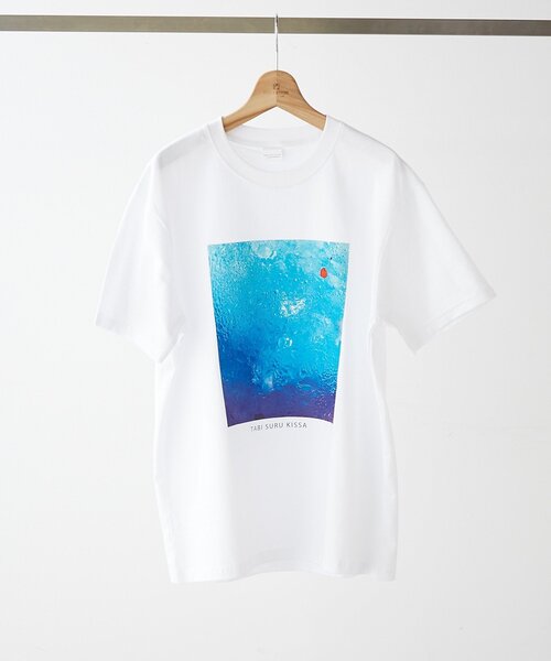 旅する喫茶×BIRTHDAY BAR プリントTシャツ（Tシャツ/カットソー