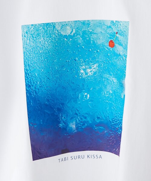 BIRTHDAY BAR（バースデイバー）の「旅する喫茶×BIRTHDAY BAR　プリントTシャツ（Tシャツ/カットソー・レディース・ピンク/イエロー/ブルー・0）」の8枚目の写真