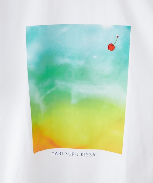 BIRTHDAY BAR（バースデイバー）の「旅する喫茶×BIRTHDAY BAR　プリントTシャツ（Tシャツ/カットソー・レディース・ピンク/イエロー/ブルー・0）」の15枚目の写真