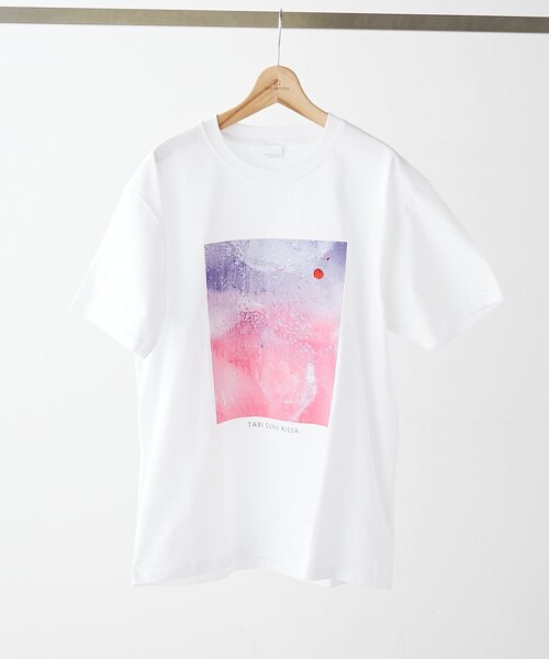 BIRTHDAY BAR（バースデイバー）の「旅する喫茶×BIRTHDAY BAR　プリントTシャツ（Tシャツ/カットソー・レディース・ピンク/イエロー/ブルー・0）」の18枚目の写真