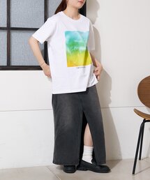 Actually（アクチュアリー）の「旅する喫茶×BIRTHDAY BAR　プリントTシャツ（Tシャツ/カットソー）」