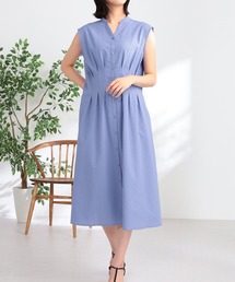 GALLORIA | 接触冷感　スキッパーワンピース(ワンピース)