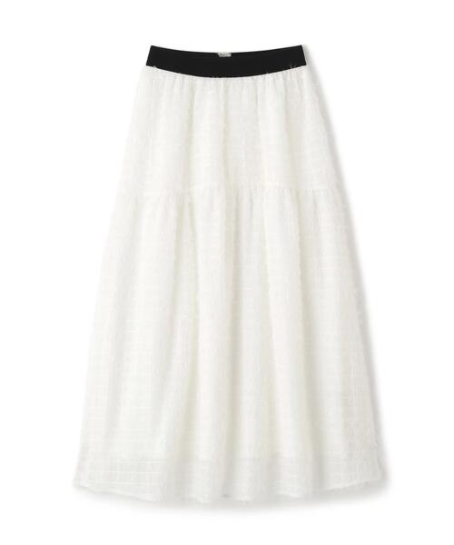 JILL by JILL STUART（ジルバイジルスチュアート）の「◇フェザーチェックスカート（スカート・レディース・ホワイト/ブラック・FREE）」の22枚目の写真
