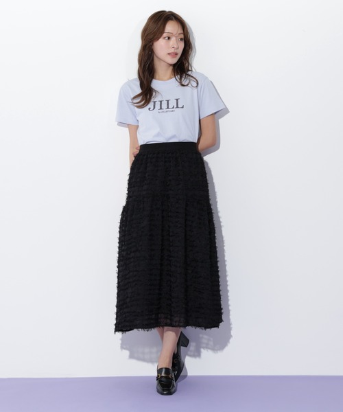 JILL by JILL STUART(ジルバイジルスチュアート)の「◇フェザーチェックスカート(スカート・レディース・ホワイト/ブラック・FREE)」の8枚目の写真