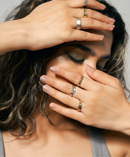 Jewel closet by L&Co.(ジュエルクローゼットバイエルアンドコー)の「K18 リング(リング・レディース・イエローゴールド・11号/15号/13号)」の6枚目の写真