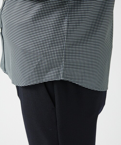 DESIGNWORKS(デザインワークス)の「【定番/25AW】36ゲージカノコ ジャージー シャツ(シャツ/ブラウス・メンズ・インディゴブルー/ストライプ/チェック・44/46/48/50/52)」の10枚目の写真