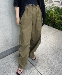 アメリヴィンテージ　人気パンツ Ameri（アメリ）の「CROSS FRONT PAPA DENIM（デニムパンツ
