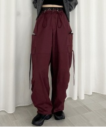 Ameri(A)MILITARY SLIT LACE CARGO PANTS(J[Spc)