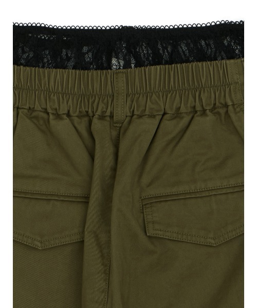 【美品】Ameri カーゴパンツ　ミリタリーパンツ MILITARY SLIT LACE CARGO PANTS（カーゴパンツ）｜Ameri