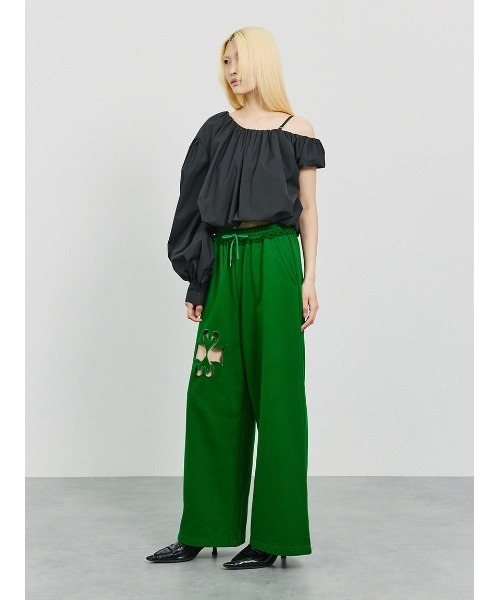 SORIN(ソリン )の「Asymmetry Puffed Blouse/アシンメトリーパフブラウス(シャツ/ブラウス・レディース・ブラック/ストライプ/ホワイト・38)」の18枚目の写真