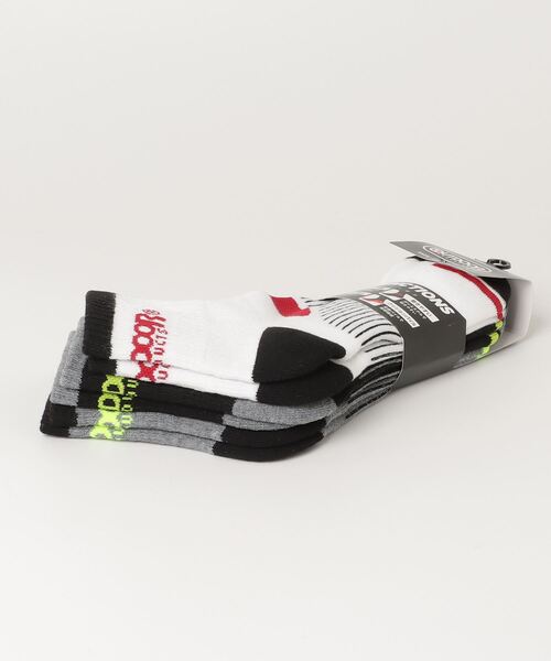 OUTDOOR PRODUCTS（アウトドアプロダクツ）の「OUTDOOR PRODUCTS 3足セット 速乾 メッシュ 衝撃吸収 スポーツ クォーター ソックス 3P 靴下（ソックス/靴下・メンズ・A/B/D/C・25-27）」の21枚目の写真