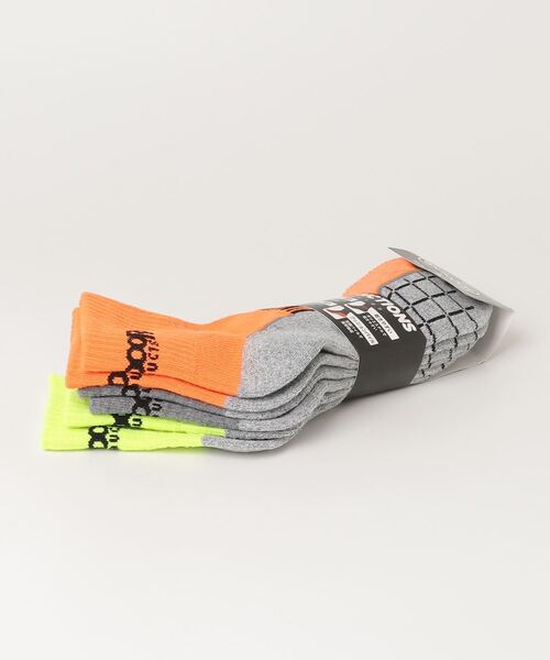 OUTDOOR PRODUCTS（アウトドアプロダクツ）の「OUTDOOR PRODUCTS 3足セット 速乾 メッシュ 衝撃吸収 スポーツ クォーター ソックス 3P 靴下（ソックス/靴下・メンズ・A/B/D/C・25-27）」の22枚目の写真