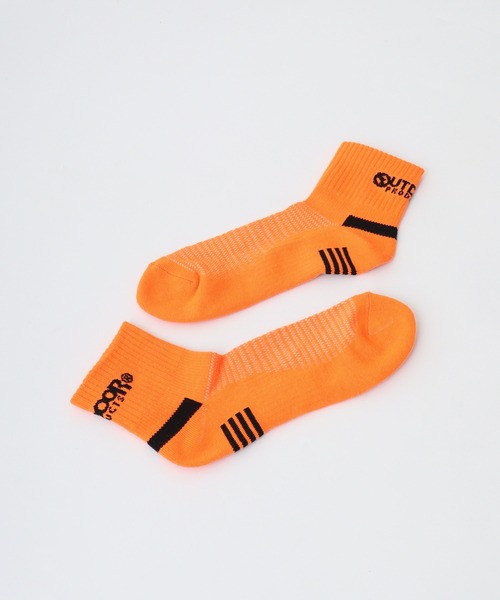 OUTDOOR PRODUCTS（アウトドアプロダクツ）の「OUTDOOR PRODUCTS 3足セット 速乾 メッシュ 衝撃吸収 スポーツ クォーター ソックス 3P 靴下（ソックス/靴下・メンズ・A/B/D/C・25-27）」の5枚目の写真