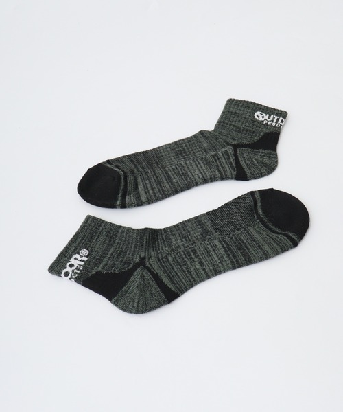OUTDOOR PRODUCTS（アウトドアプロダクツ）の「OUTDOOR PRODUCTS 3足セット 速乾 メッシュ 衝撃吸収 スポーツ クォーター ソックス 3P 靴下（ソックス/靴下・メンズ・A/B/D/C・25-27）」の10枚目の写真