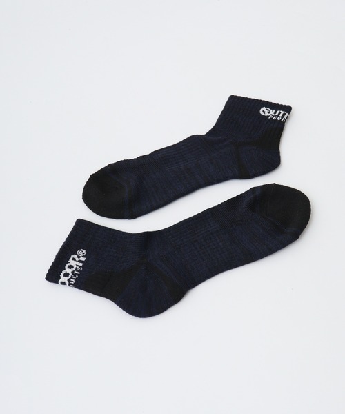 OUTDOOR PRODUCTS（アウトドアプロダクツ）の「OUTDOOR PRODUCTS 3足セット 速乾 メッシュ 衝撃吸収 スポーツ クォーター ソックス 3P 靴下（ソックス/靴下・メンズ・A/B/D/C・25-27）」の12枚目の写真