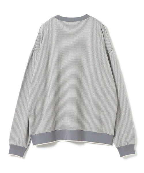 B:MING by BEAMS(ビーミングバイビームス)の「バーズアイ ジャカード カットソー(Tシャツ/カットソー・メンズ・ネイビー/グレー・LARGE/X-LARGE/SMALL/MEDIUM)」の13枚目の写真