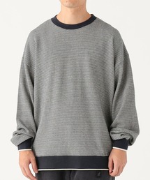 バーズアイ ジャカード カットソー