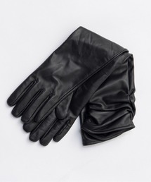 MAISON SPECIAL(]XyV)́y25AW PRE-ORDERzSide Gathers Lamb Leather Long Gloves/TChMU[U[OO[uyMAISON SPECIAL/]XyVz()