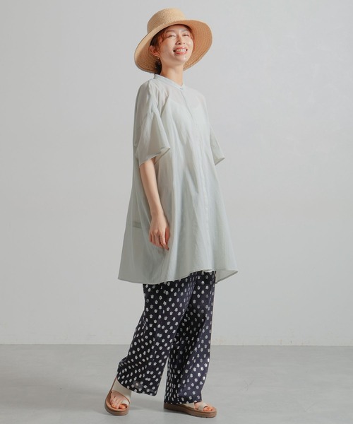【ちっぴさん専用】アンティークプリント　上下セット セール】箔プリントパンツ[プチ・プラスサイズあり]（その他