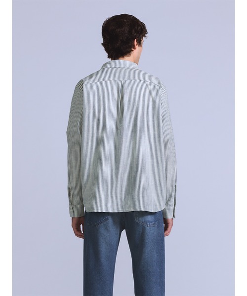 Levi's（リーバイス）の「Levi's/リーバイス BLUETAB(TM) ワークシャツ（シャツ/ブラウス・メンズ・インディゴブルー・S/M/L/XL）」の2枚目の写真