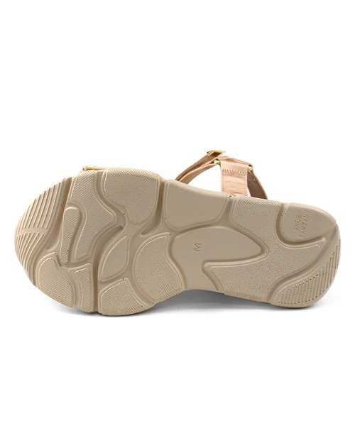 chocolates（チョコラテス）の「サテン リボン スポーツサンダル（サンダル・レディース・ホワイト/オレンジ/ブラック・LL/S/M/L）」の8枚目の写真