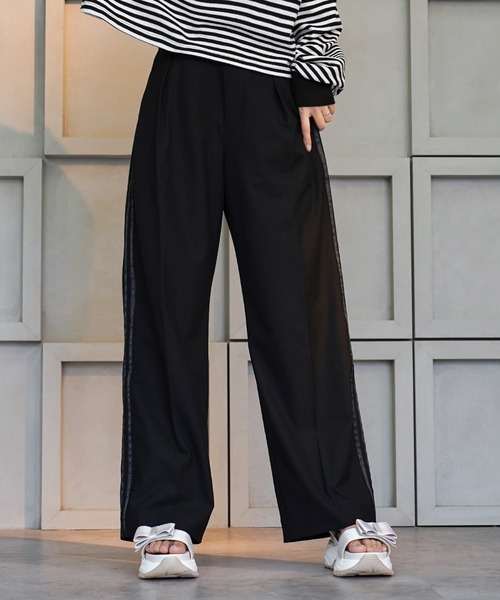 chocolates（チョコラテス）の「サテン リボン スポーツサンダル（サンダル・レディース・ホワイト/オレンジ/ブラック・LL/S/M/L）」の16枚目の写真