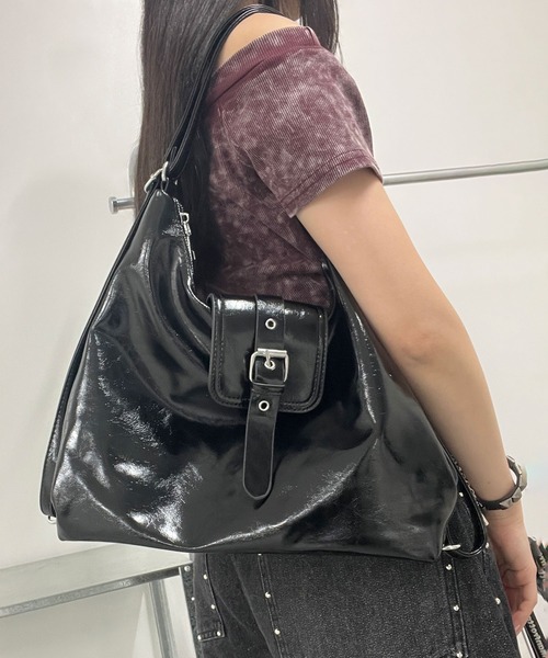 Figments（フィグメンツ）の「Y2K 2WAY BAG（ショルダーバッグ・レディース・ブラック・FREE）」の2枚目の写真