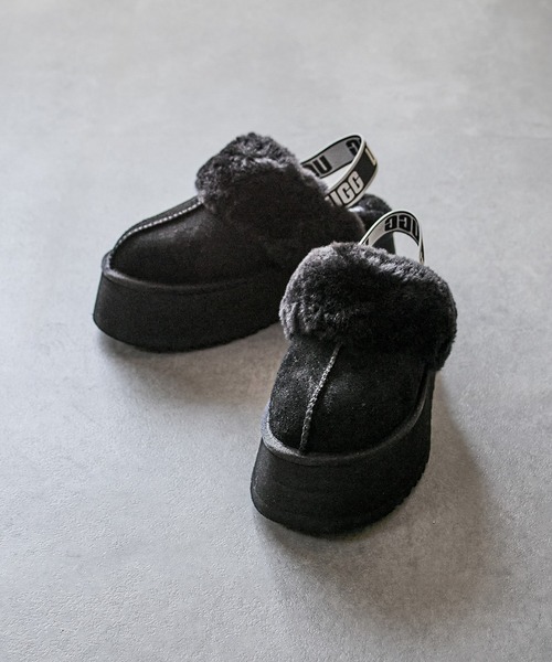 UGG(アグ)の「(UGG)W FUNKETE(ブーツ・レディース・ブラック/ブラウン・23cm/24cm/25cm)」の4枚目の写真