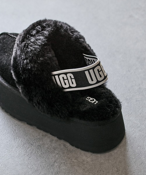 UGG(アグ)の「(UGG)W FUNKETE(ブーツ・レディース・ブラック/ブラウン・23cm/24cm/25cm)」の8枚目の写真