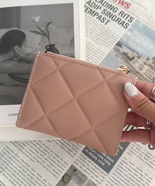 セール】薄型キルティングミニウォレット（財布）｜wears（ウェアーズ