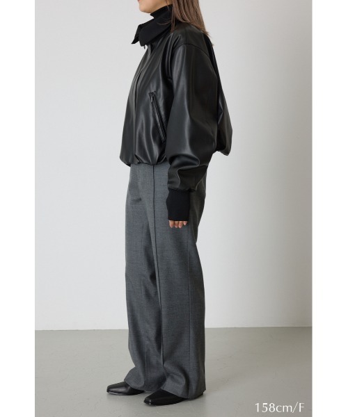 Synthetic leather short JK シンセティックレザーショート