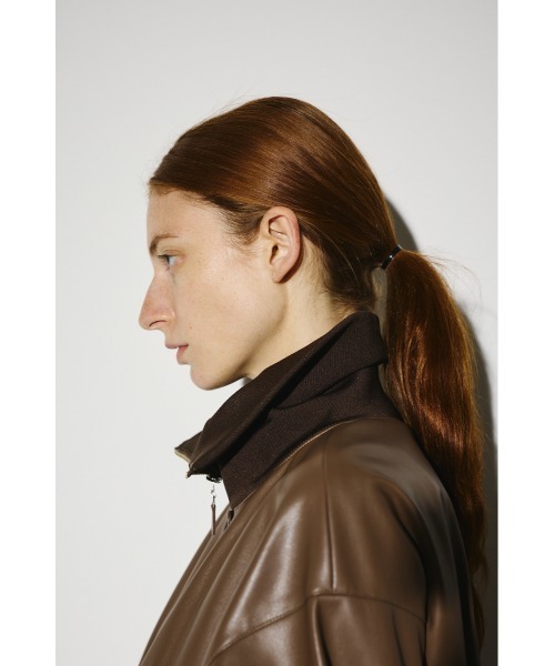 Synthetic leather short JK シンセティックレザーショート