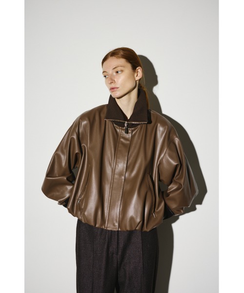 RIM.ARK レザージャケット リムアーク ライダースジャケット Leather like JK レザーライク