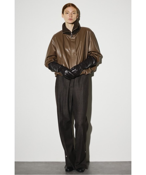 Synthetic leather short JK シンセティックレザーショートジャケット