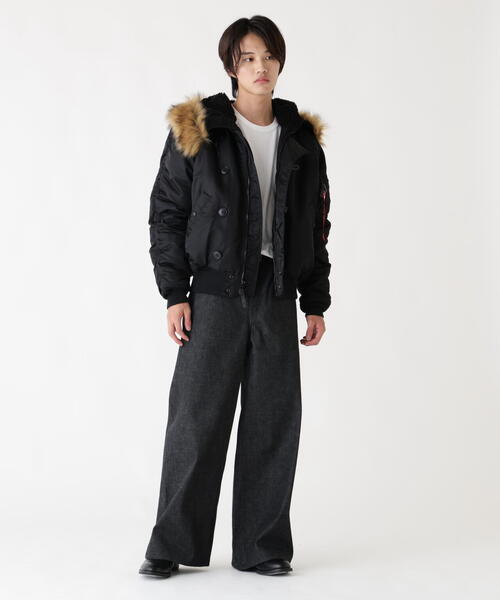 短丈N-2B入手困難 25FW新作商品】Alpha Industries/アルファインダストリーズ/N-2B SHORT