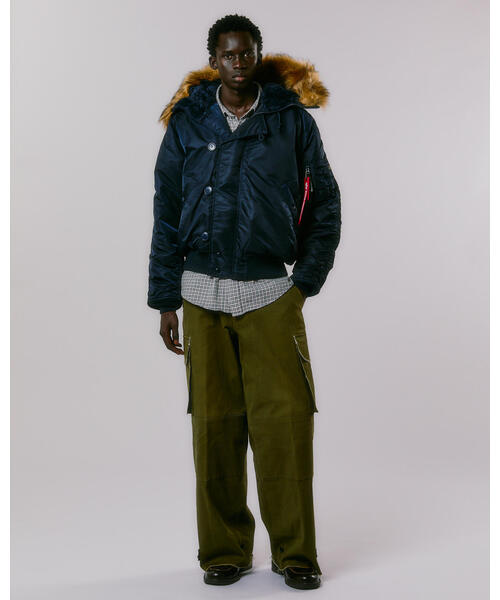 25FW新作商品】Alpha Industries/アルファインダストリーズ/N-2B SHORT