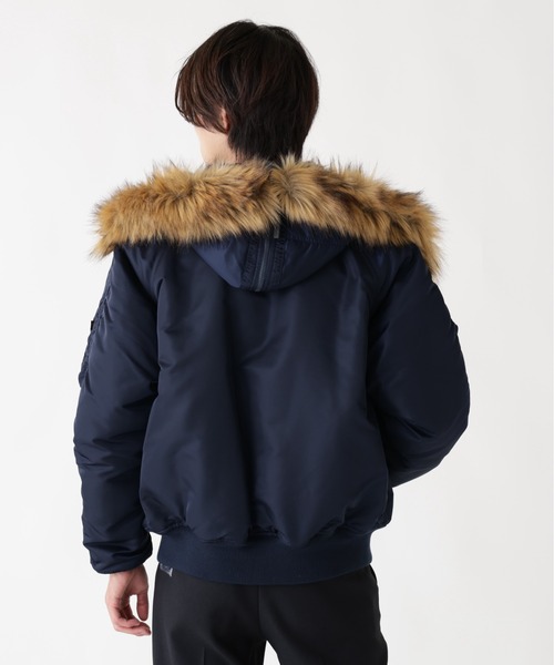 L.H.P（エルエイチピー）の「【25FW新作商品】Alpha Industries/アルファインダストリーズ/N-2B SHORT WAIST PARKA（ミリタリージャケット・メンズ・ブラック/セージグリーン/ネイビー/その他10・SMALL/XX-LARGE/X-LARGE/LARGE/MEDIUM/XS）」の13枚目の写真